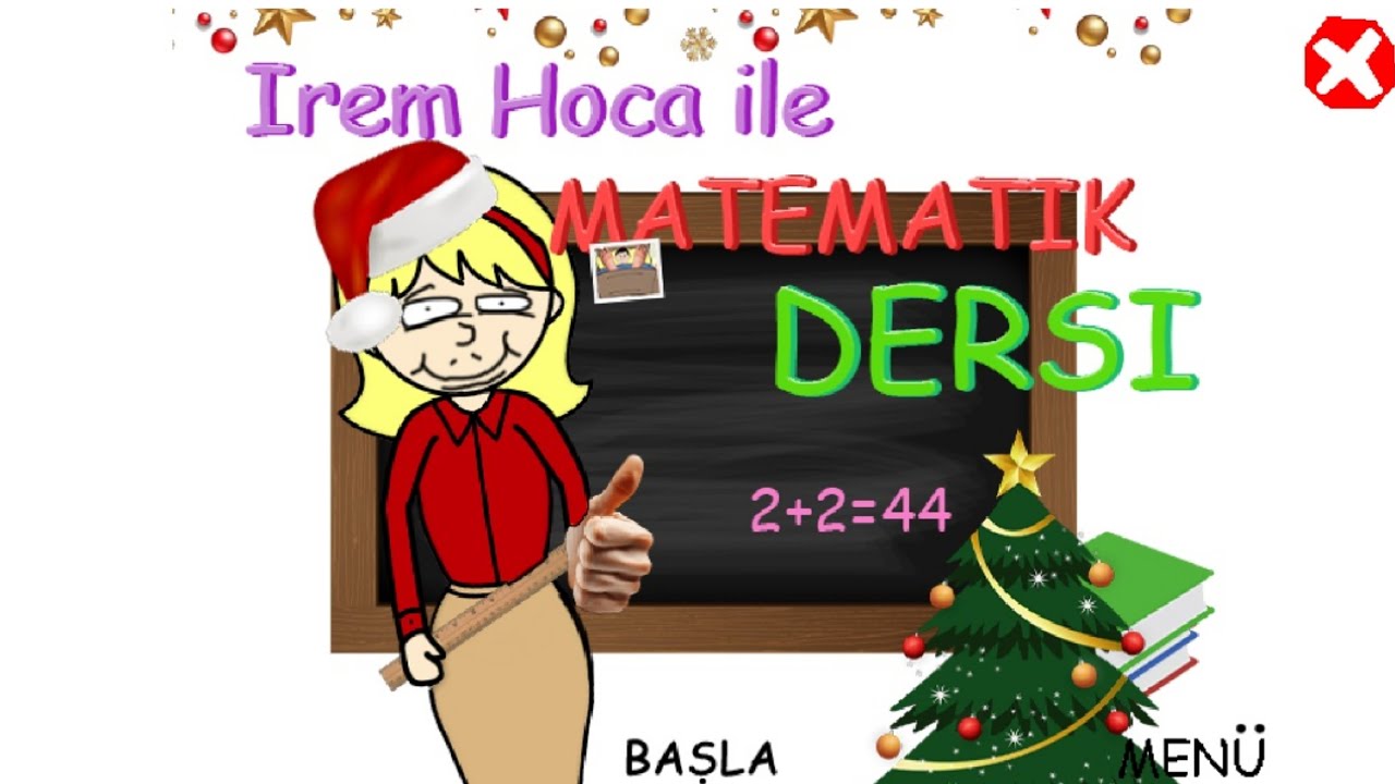 İrem hoca ile matematik dersi yılbaşı modunu oyniyoruz