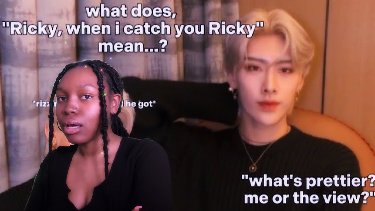 zb1 ricky's live is just him rizzing everyone REACTION (never again)