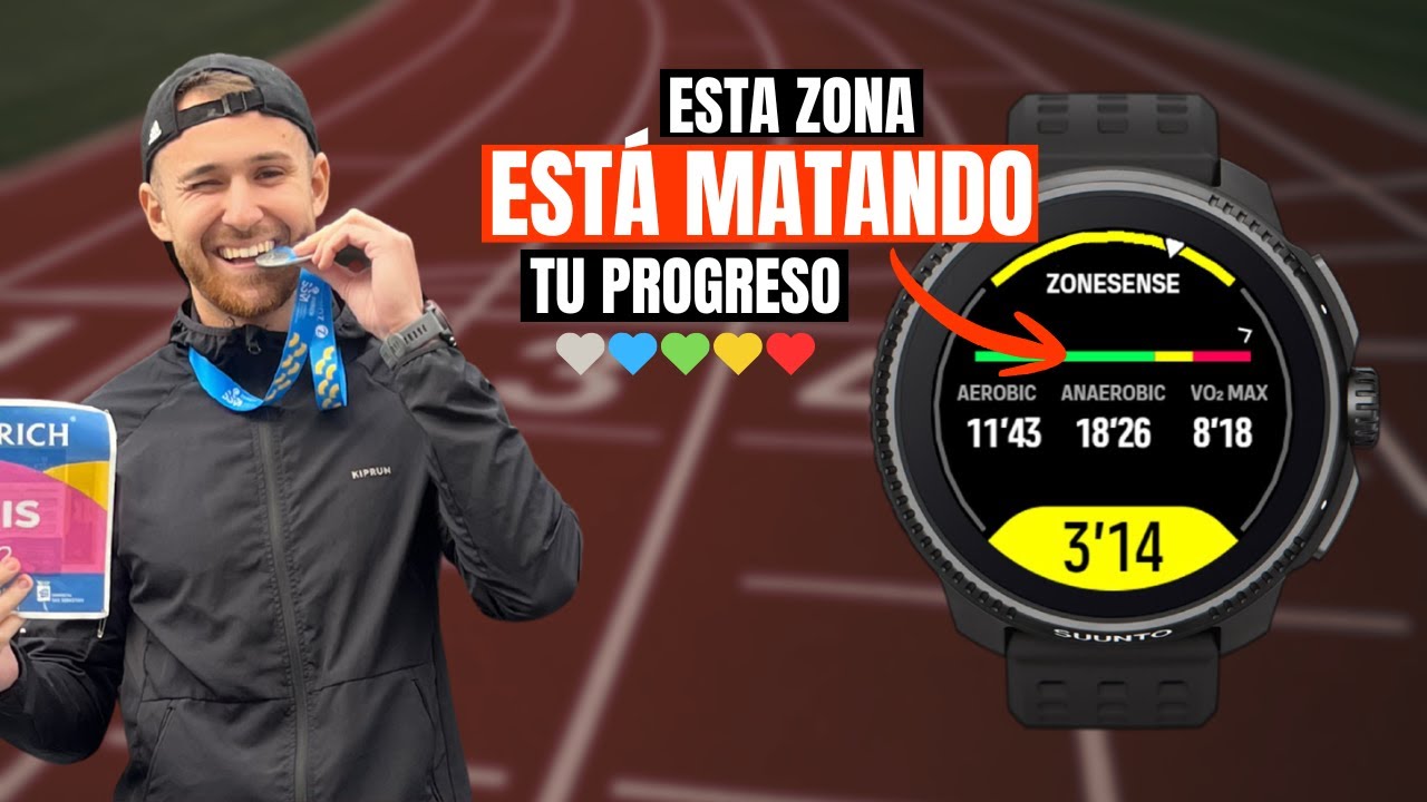 ➡️ CALCULAR tus zonas de ENTRENAMIENTO (Fácil) en Running 🩶🩵💚💛❤️