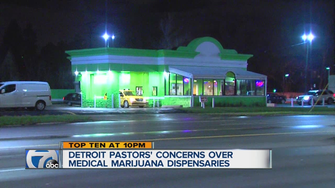 Pastors protest pot dispensaries