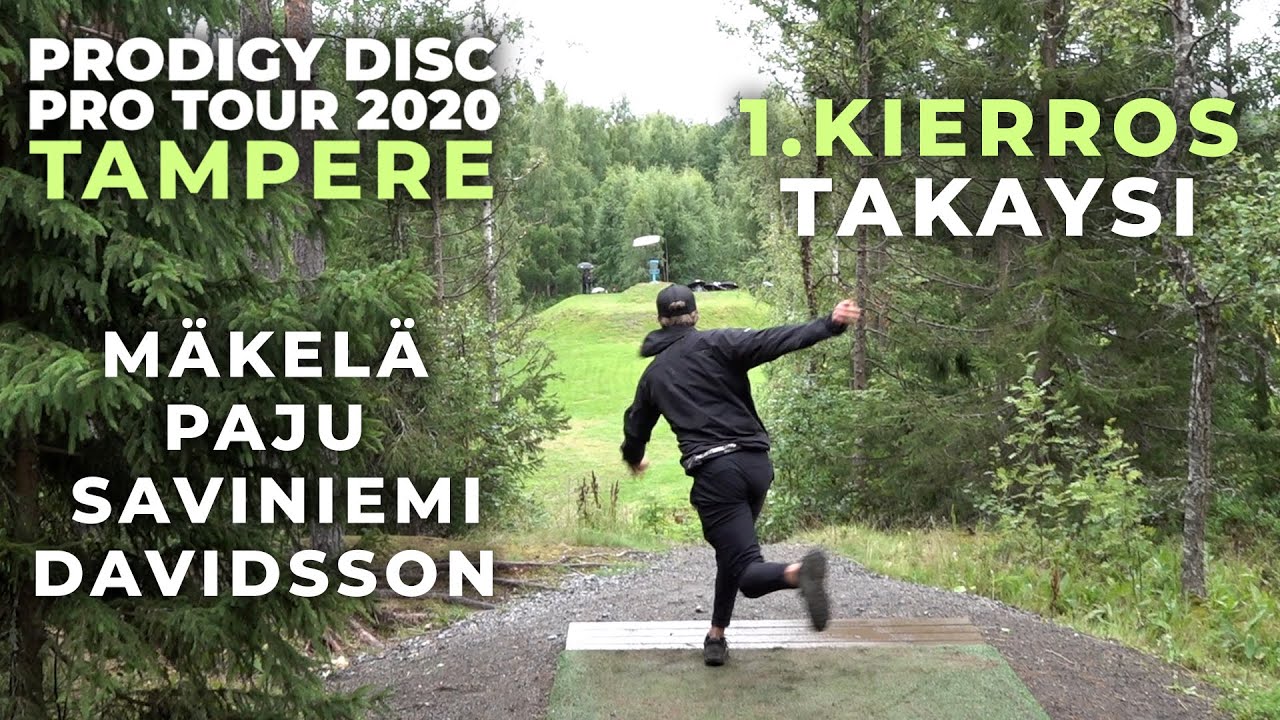 Frisbeegolf Prodigy Disc Pro Tour 2020 TAMPERE - 1. kierros takaysi Disc Golf