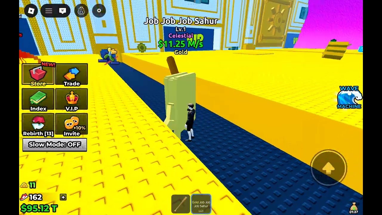I played escape tsunami (money event)