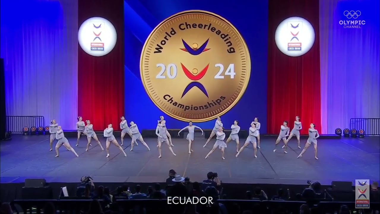 TEAM ECUADOR JAZZ 2024 / FINAL ICU Junior World & World Cheerleading Championships