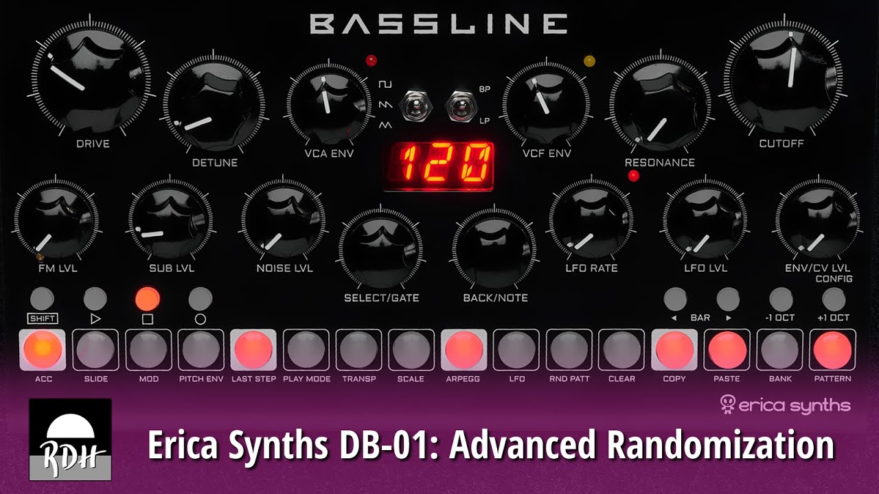 Erica Synths DB-01: Расширенная рандомизация