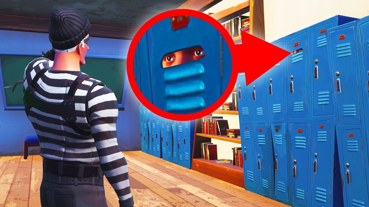 SCHOOL HIDE & HUNT um LOOT in Fortnite