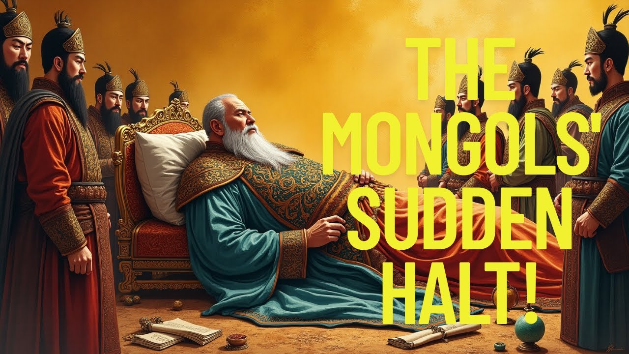 Why the Mongols Sudenly Stopped Invading Europe | Death of &Ouml;gedei Khan