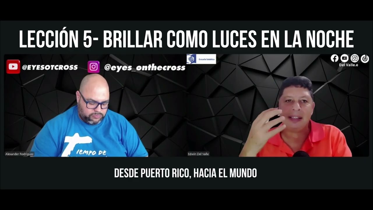 lección: 5-  Brillar como luces en la noche