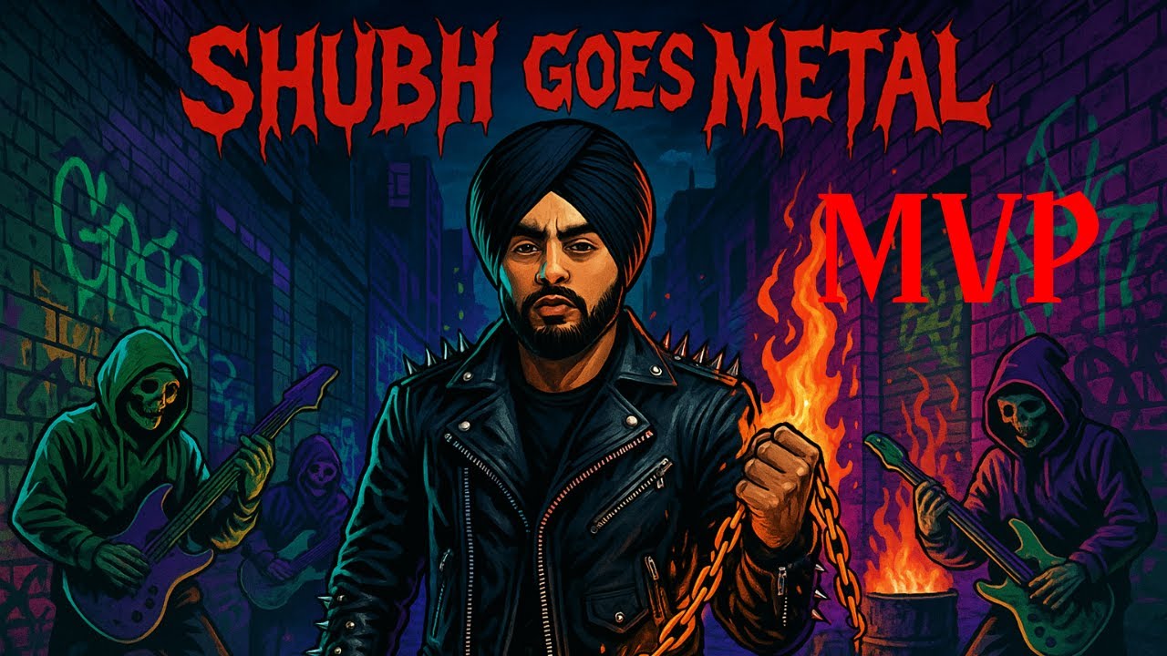 Shubh &ndash; MVP (Death Metal Cover) | Punjabiyat | Shubh Goes Metal