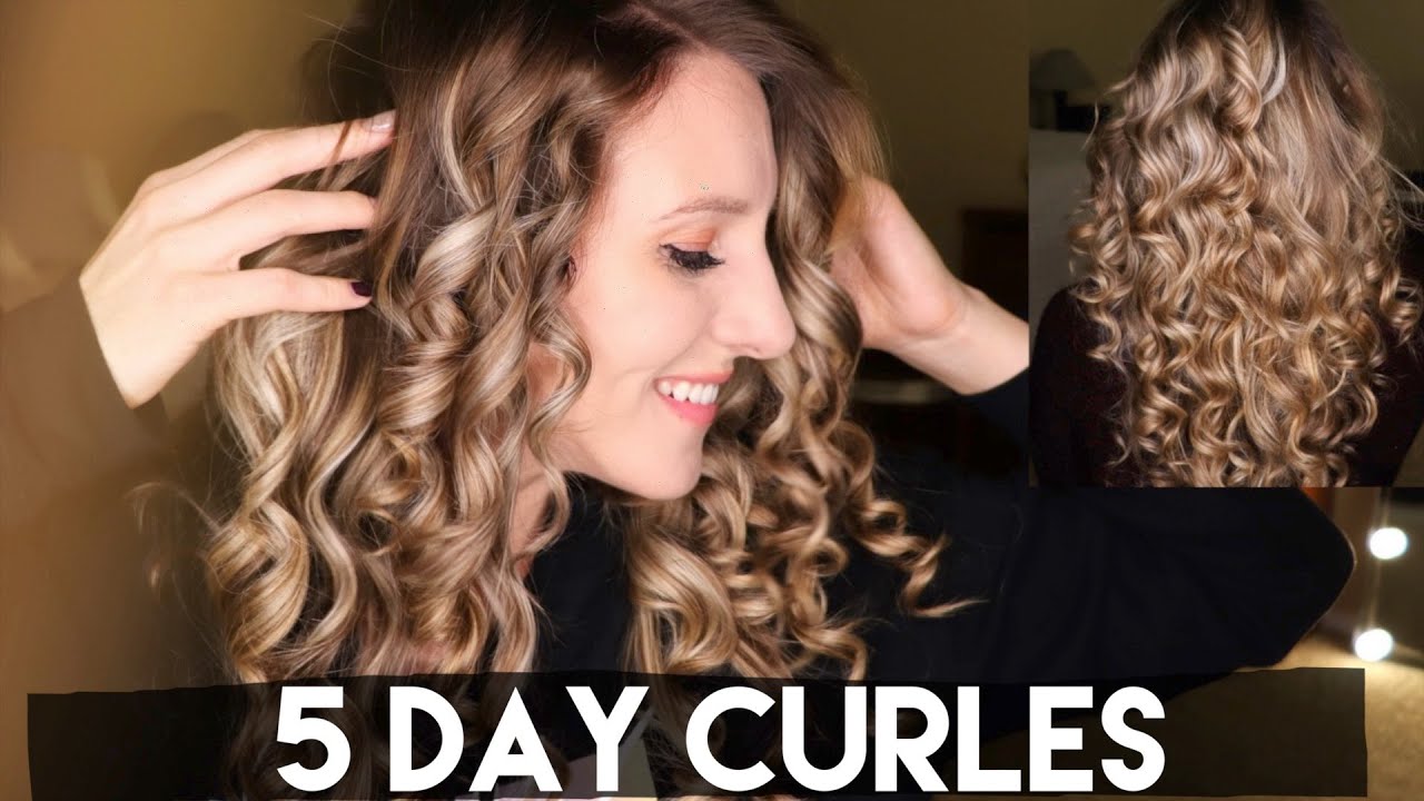 5 DAY LONG LASTING CURLS TUTORIAL | How to have long lasting curls | Taylor Swift Curls