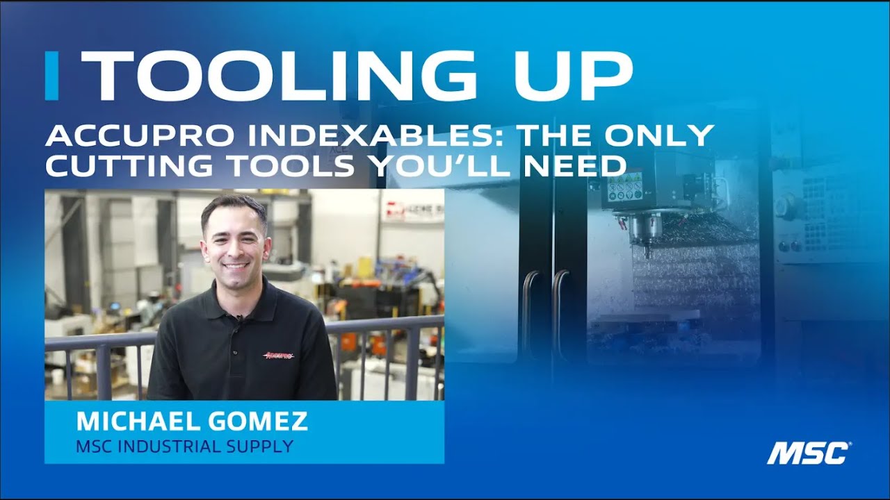 TOOLING UP: Accupro Indexables: The Only Cutting Tools You&rsquo;ll Ever Need [S4 ep. #3]