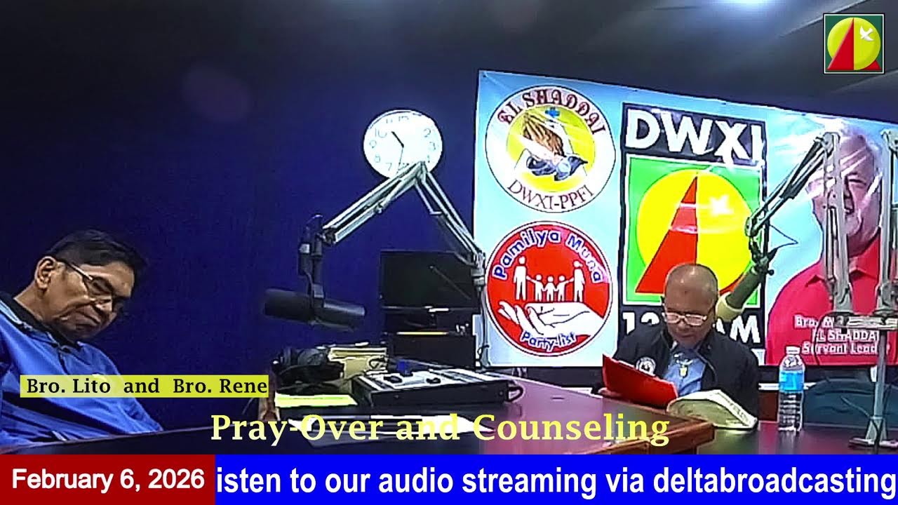 DWXI 1314 AM Live Streaming I Friday (February 06, 2026) #prayoverandcounselling