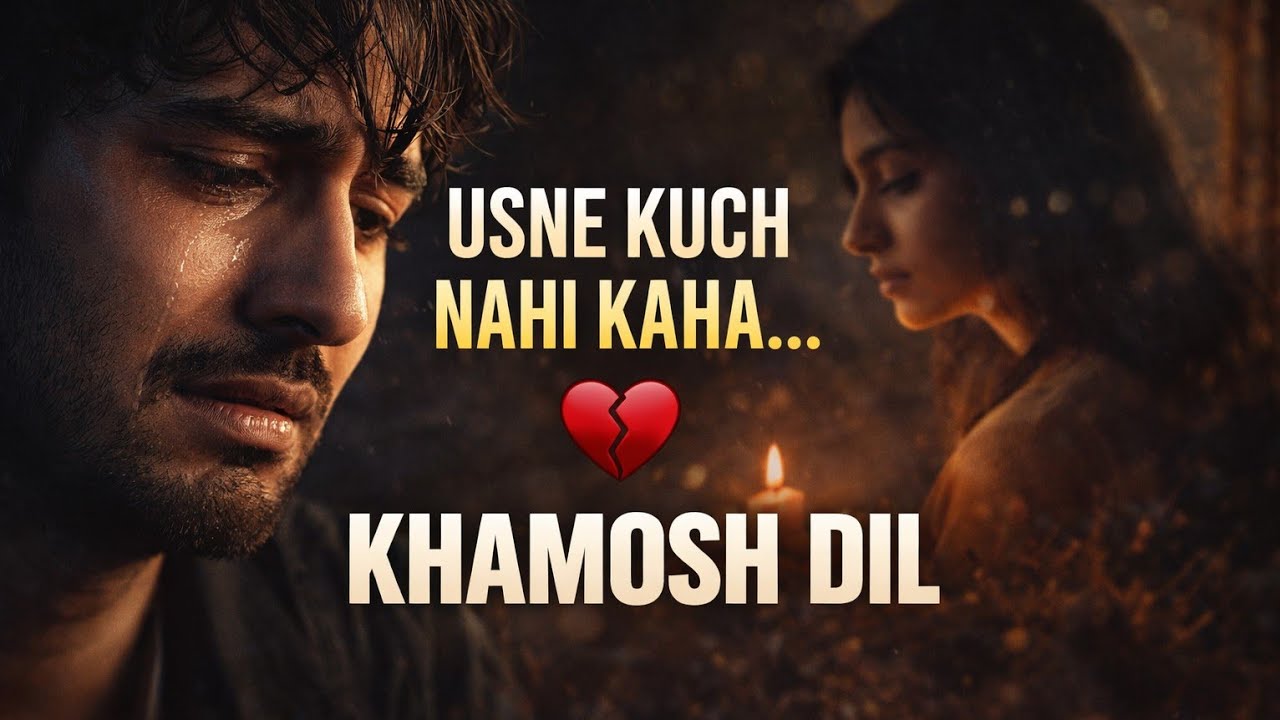 Khamosh Dil 💔 | Heart Touching Sad Song | Hindi Lo-Fi Love Son