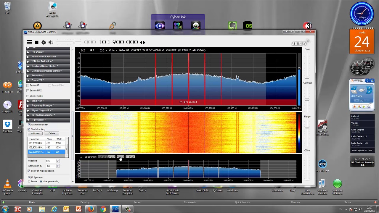 SDR# IF Processor plugin while FM DXing