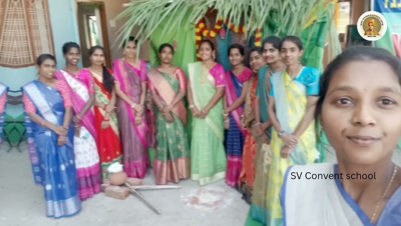 Sankranthi celebrations 🎊🎊 2026|SV Convent School #school #youtubeshorts 
