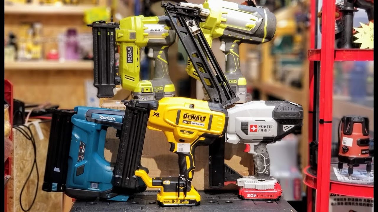 DeWalt - 新型無刷鋰電釘槍T,F釘通用。基本介紹