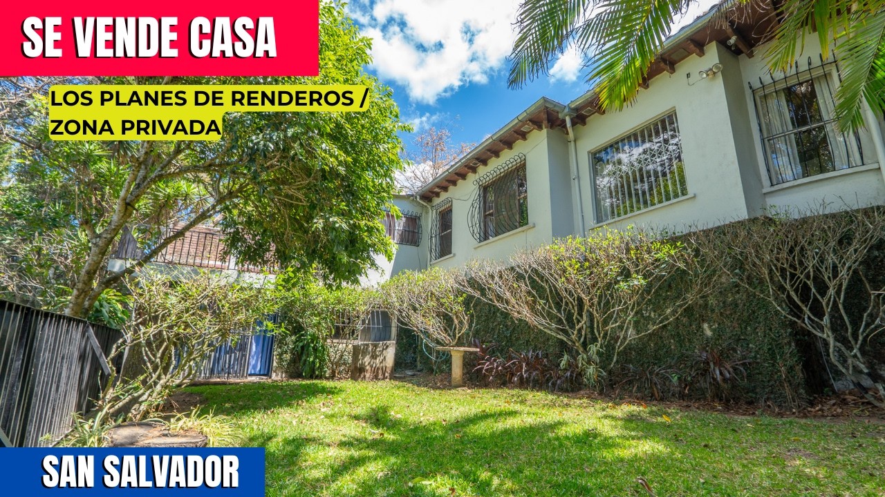 SE VENDE CASA 🏡 | LOS PLANES DE RENDEROS, San Salvador
