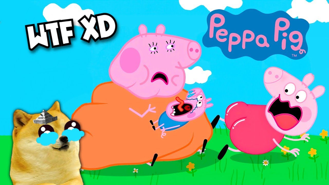 las ANIMACIONES más EXTRAÑAS de PEPPA PIG de todo INTERNET XD 5 - Juegos con cheems