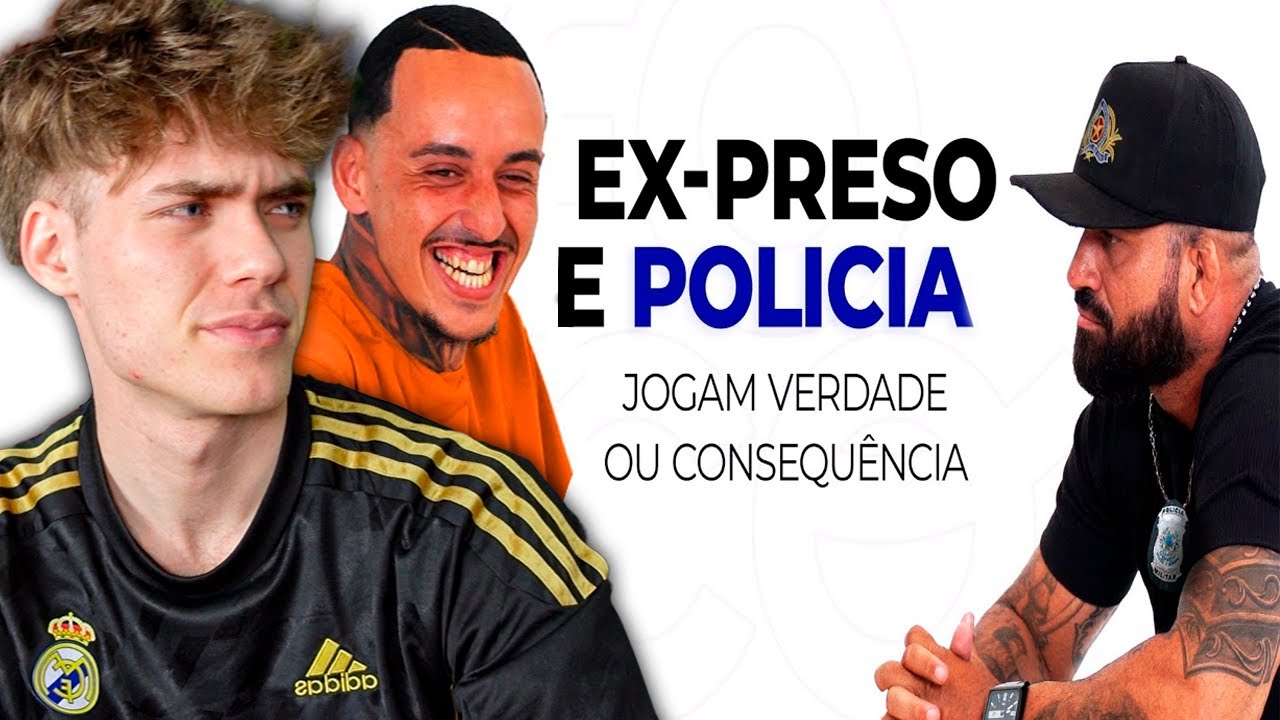 Ex-Preso e Polícia Jogam Verdade ou Consequência