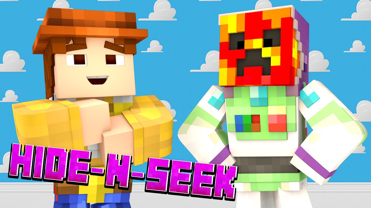 Minecraft TOY STORY HIDE N SEEK w/ PrestonPlayz #1 (Roleplay Minigame)