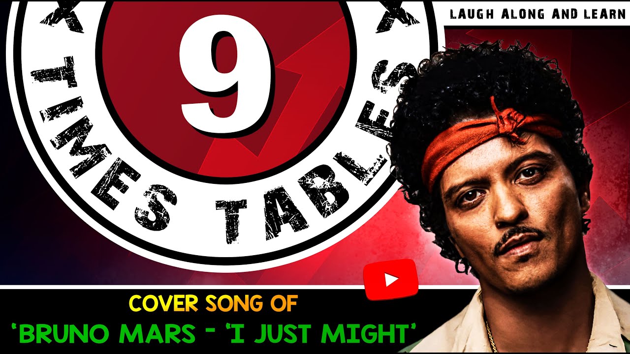 Песня про таблицу умножения на 9 🎶 Выучите таблицу умножения на 9 в стиле Бруно Марса