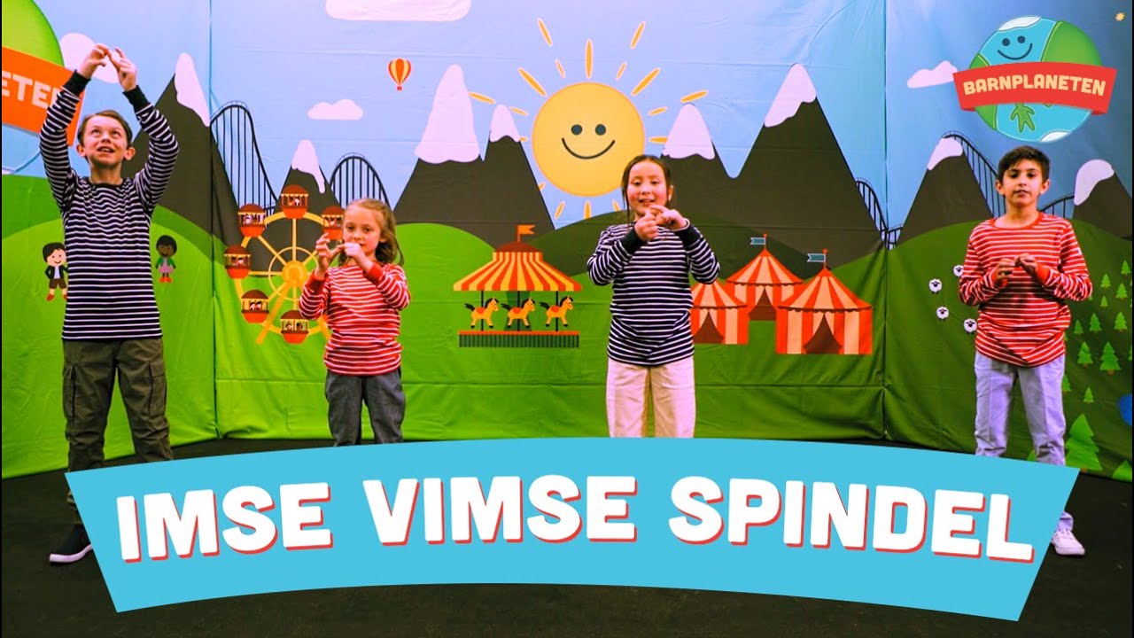 Imse Vimse Spindel - Barnmusik och barns&aring;nger med Minikompisarna