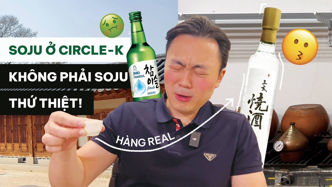 Thử Rượu Soju Trong NHÀ MÁY Soju Tại Hàn Quốc