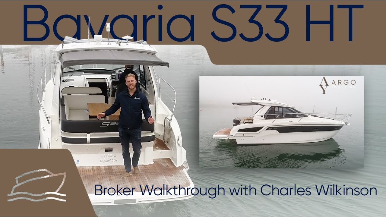 Bavaria S33 HT Broker walkthrough with Charles Wilkinson - SOLD