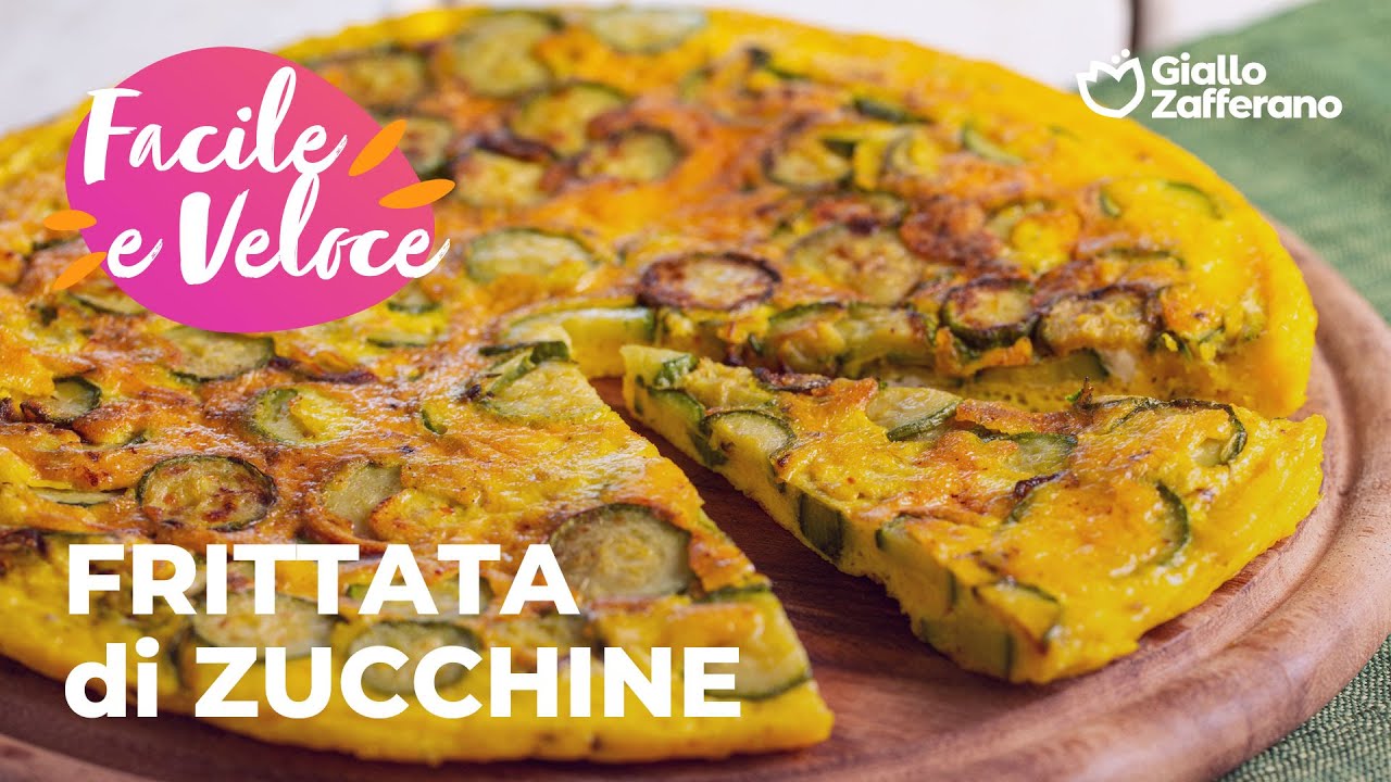 FRITTATA di ZUCCHINE: RICETTA SALVACENA FACILE e GUSTOSA😋🍳💚🌿
