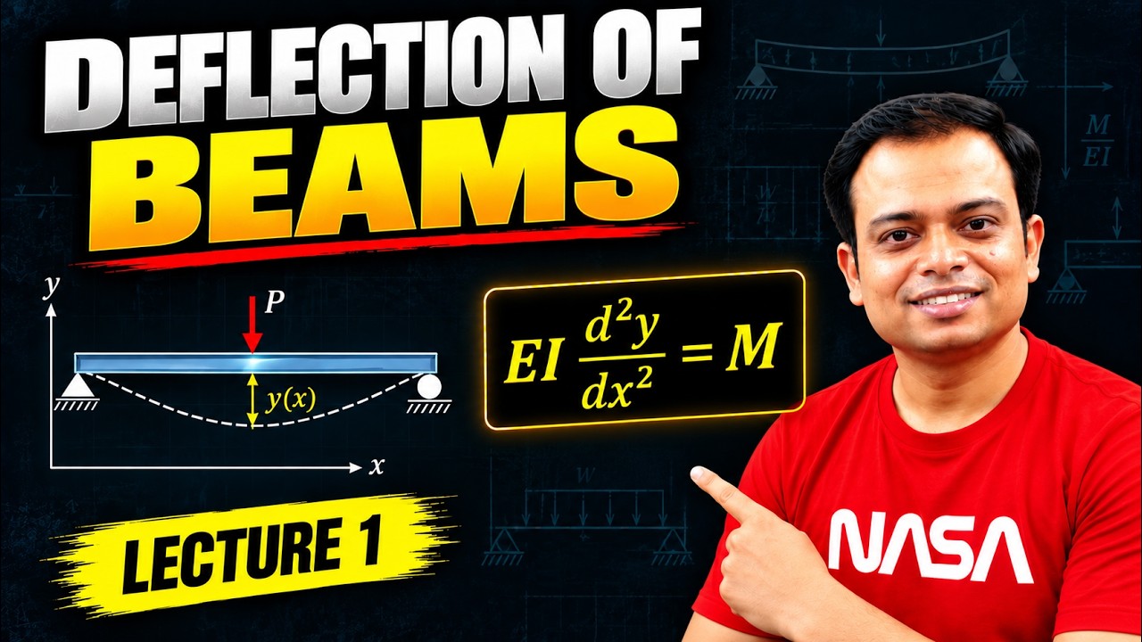 Deflection of Beams || Slope Deflection Formula || Lecture 1