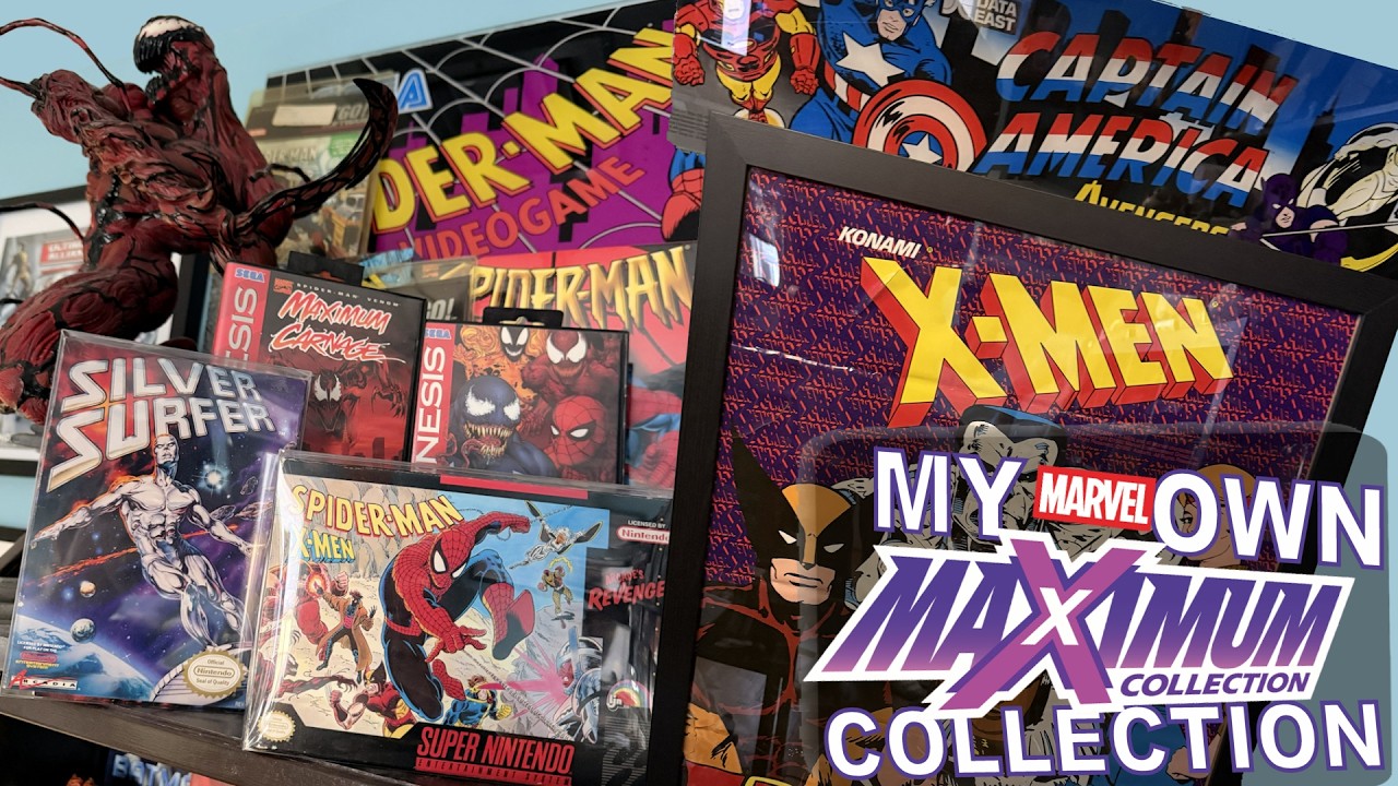 Моя коллекция Marvel Maximum Collection &ndash; максимальная коллекция ностальгических видеороликов.