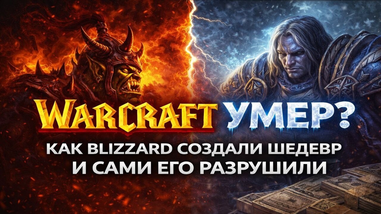 WARCRAFT УМЕР? Как Blizzard создали Шедевр и сами его разрушили