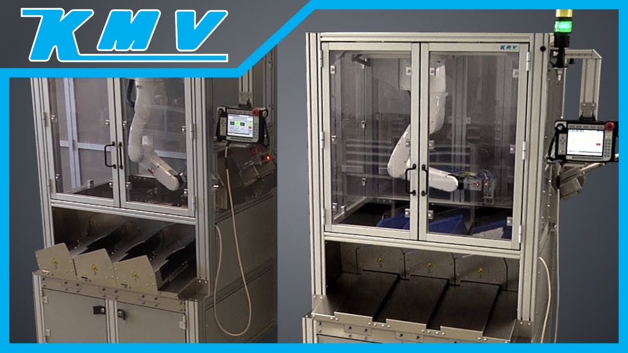 Banderolen Packmaschine Pick & Place ⏐ KMV Müller