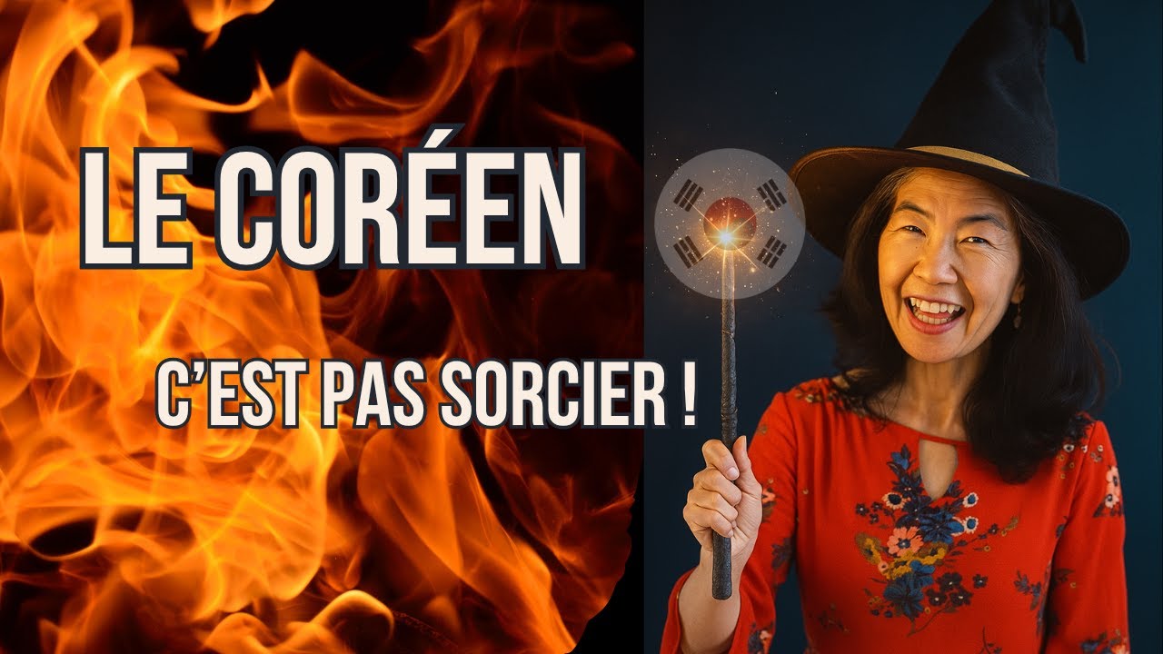 61 mots coréens en 7 minutes ? Facile avec mon astuce fun et magique !