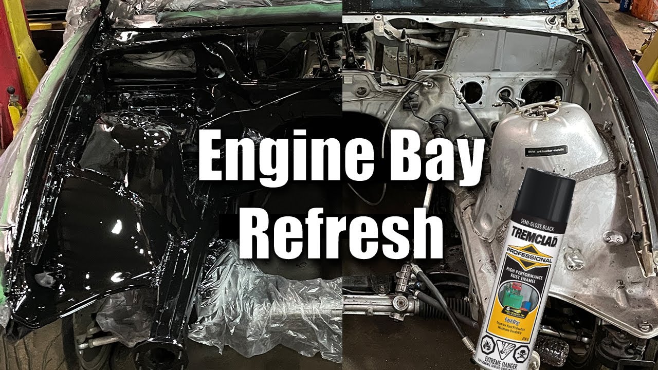 SR20 E36 - Refreshing and Painting the Engine Bay