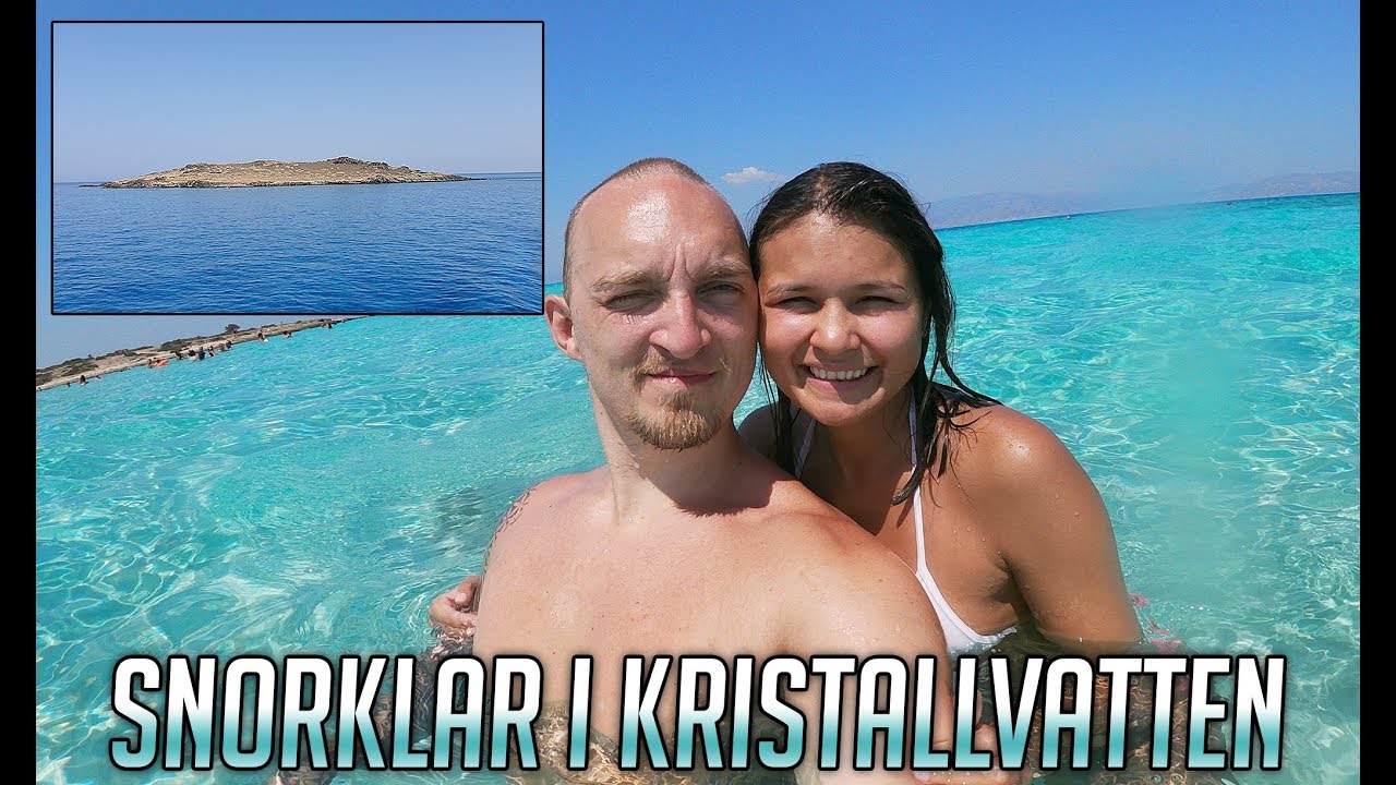 SNORKLAR I EN AV VÄRLDENS FINASTE ÖAR I GREKLAND