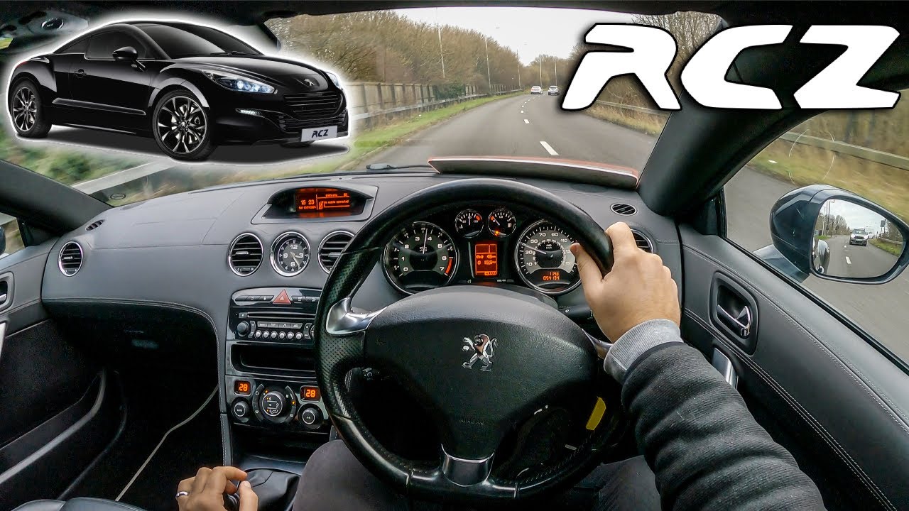 Peugeot RCZ 1.6 THP GT - POV TEST DRIVE (UK)