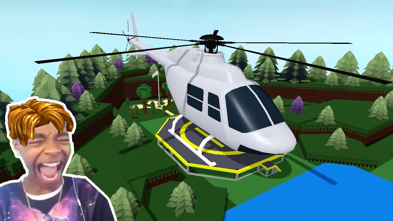 HELICOPTER Landing Challange | Build A Boat Funny Moments Memes