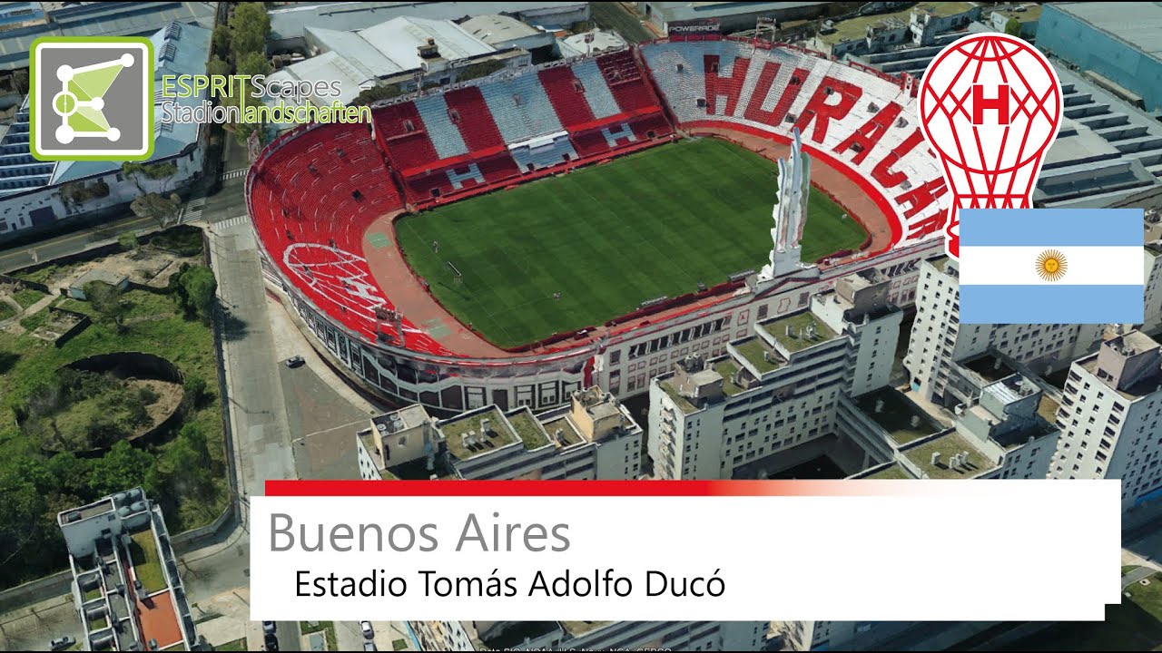 Estadio Tomás Adolfo Ducó | Club Atlético Huracán | Google Earth 360° Rotation