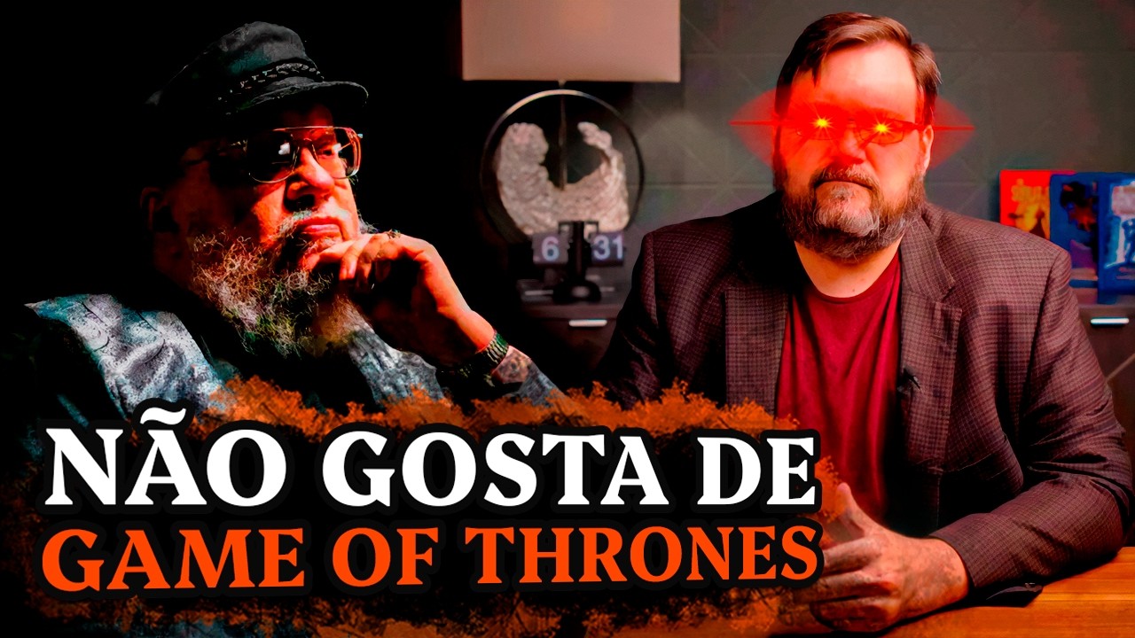 O que BRANDON SANDERSON pensa do GEORGE R. R. MARTIN