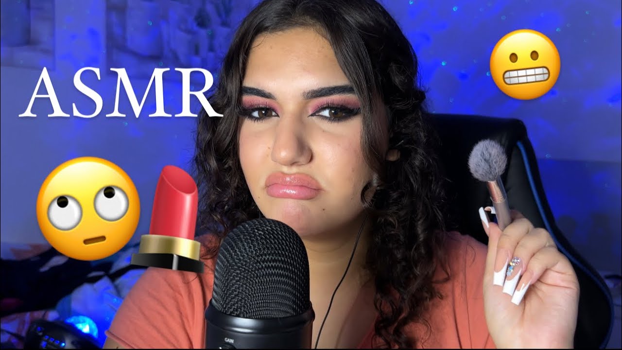 ASMR ANTIP&Aacute;TICA TE MAQUILLA 😭