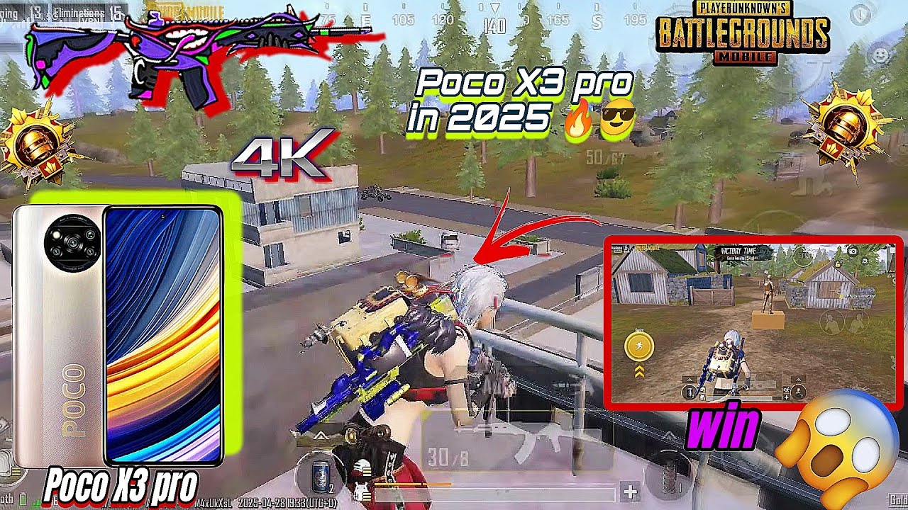POCO X3 PRO  in 2025 PUBG Test 🔥| Smooth+Extreme Graphics🔱🥶