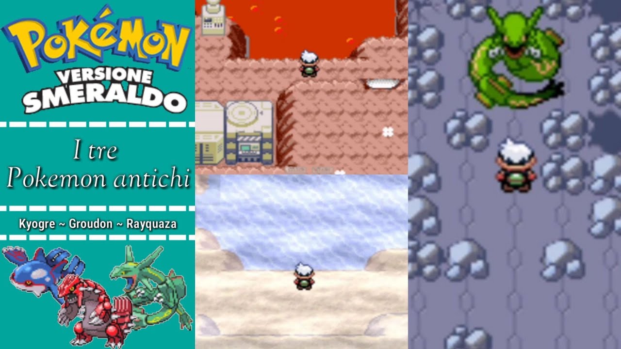 Catturiamo i tre Pokémon antichi 💧⛰🐉 / Pokémon Smeraldo un pò hackerato ITA