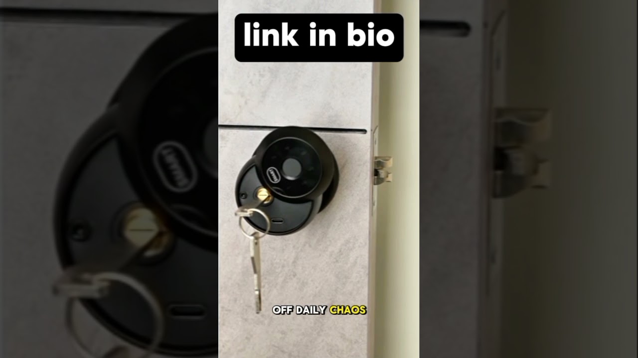 Viladepot Smart Lock: Fingerprint Door Lock with App Control, Now 65% Off at $16.76!