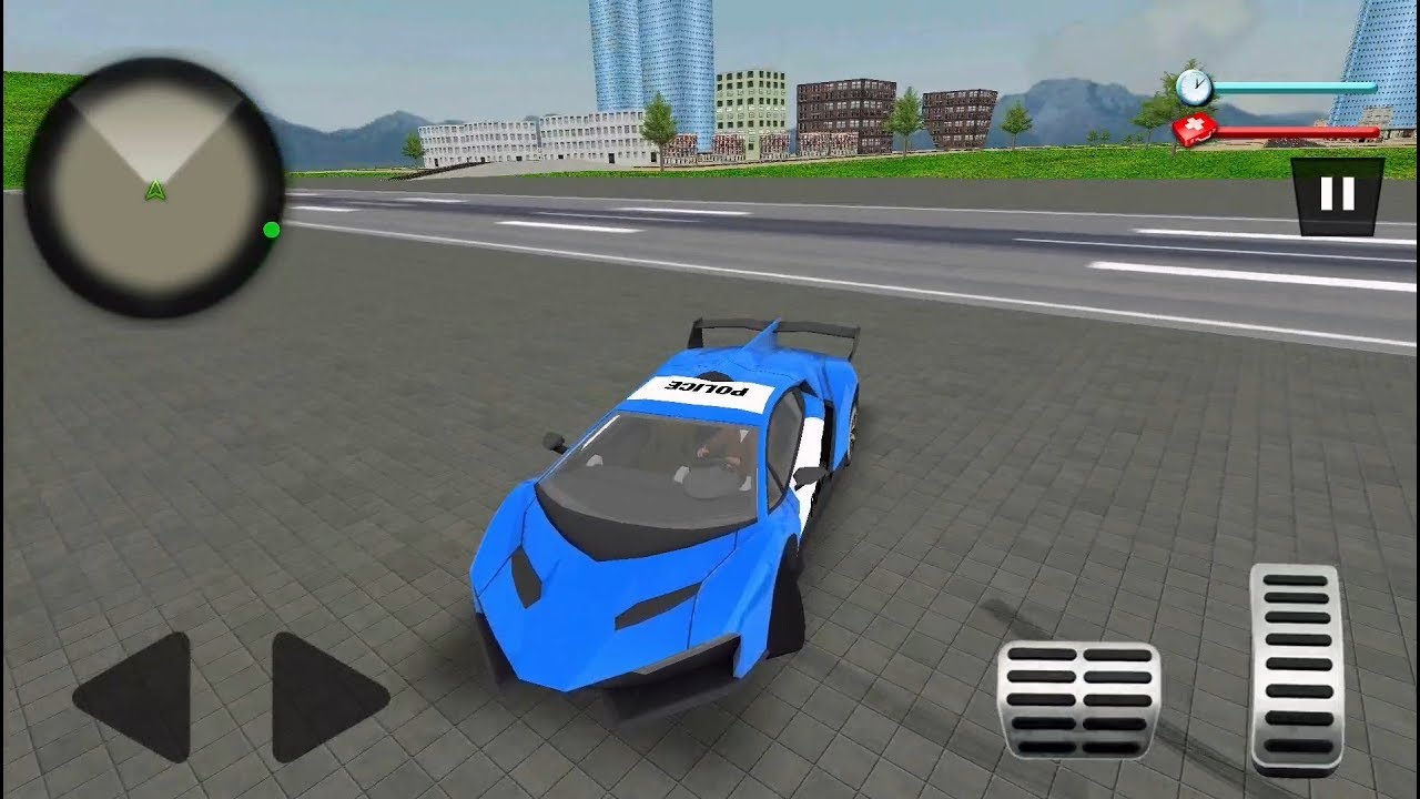 US Police Robot Car Game &ndash; Police Plane Transport - Android Gameplay