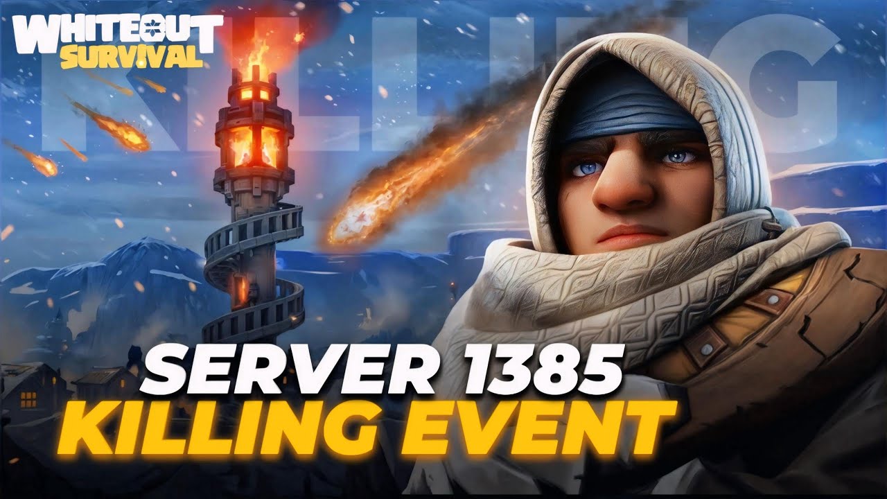 Whiteout Survival BIA Killing Event Server 1385 ⚔️🏆 화이트아웃 서바이벌 구독자 이벤트