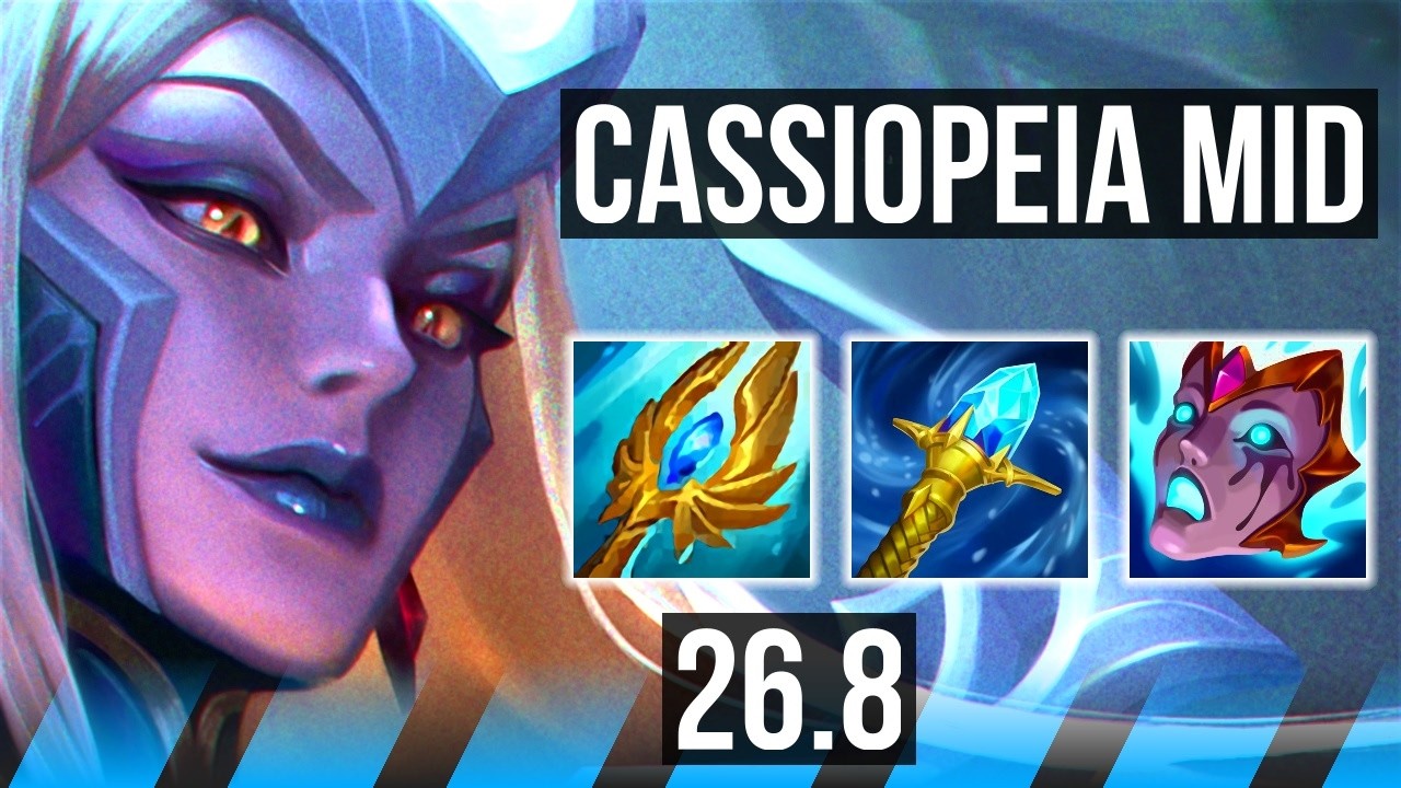 CASSIOPEIA vs SYLAS (MID) | KR Master | 26.8