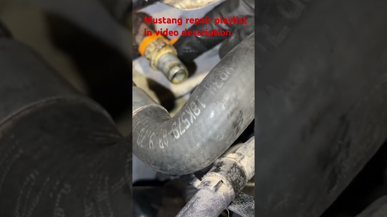 Heater core hose line replacement tip
