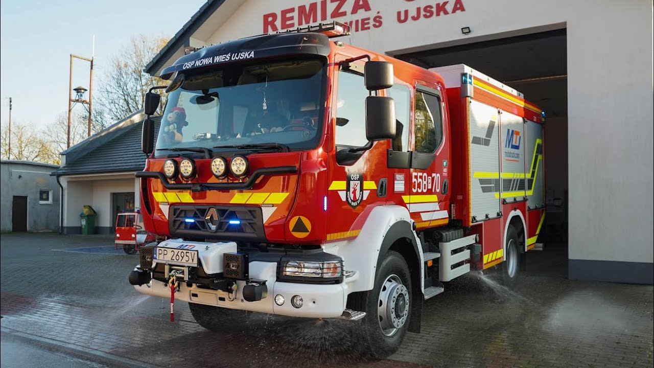 PREZENTACJA: 558[P]70 GBARt Renault D16/MotoTruck z OSP Nowa Wieś Ujska