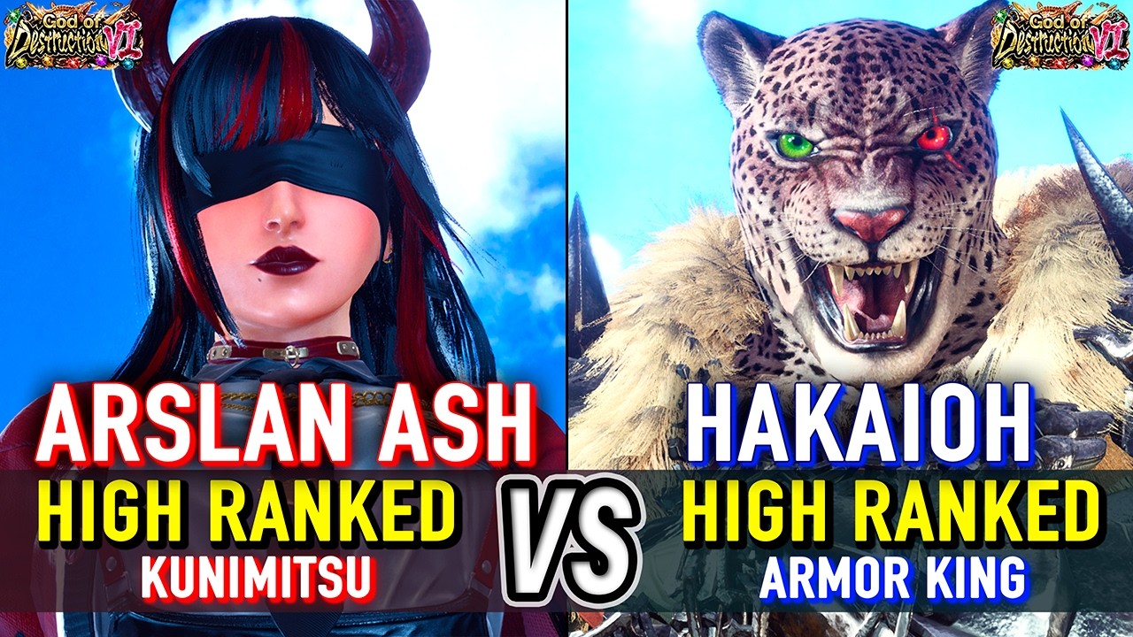 T8 🔥 ARSLAN ASH (Kunimitsu) vs HAKAIOH (Armor King) 🔥 Tekken 8 High Level Gameplay