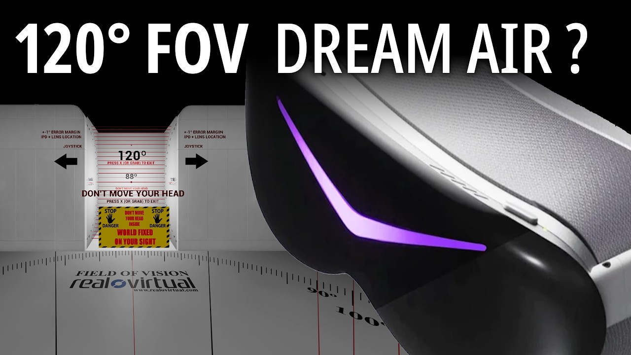 Как я разблокировал угол обзора 120° на Pimax Dream Air